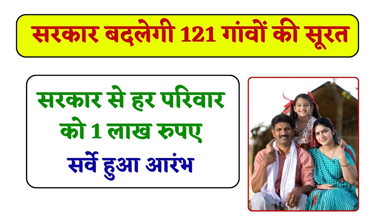 Rajasthan BPL Family Update: राजस्थान की भजनलाल सरकार बदलेगी 121 गांवों की सूरत, प्रत्येक बीपीएल परिवार को दिया जाएगा 1 लाख रुपए, सर्वे हुआ आरंभ