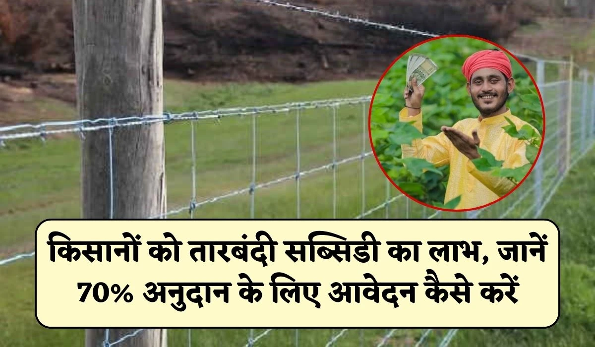 Rajasthan Farmers Tarbandi Subsidy: राजस्थान के सभी किसानों को तारबंदी सब्सिडी का लाभ, जानें 70% अनुदान के लिए आवेदन कैसे करें