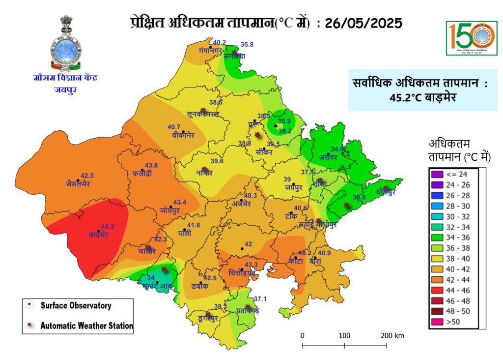 Rajasthan Weather Update 