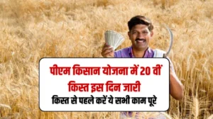 PM Kisan Yojana: पीएम किसान योजना में 20 वीं किस्त इस दिन जारी, किस्त से पहले करें ये सभी काम पूरे