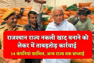 Rajasthan Nakli Khad News: राजस्थान राज्य नकली खाद बनाने को लेकर में ताबड़तोड़ कार्रवाई, 14 कंपनियां शामिल, अन्य राज्य तक हो रही सप्लाई
