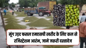 मूंग उड़द फसल एमएसपी खरीद के लिए कल से रजिस्‍ट्रेशन आरंभ, जाने किन-किन दस्तावेजों की आवश्यकता, जानें किसान मूंग उड़द पंजीकरण 2025